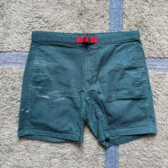 Topo Designs Pants - Topo Designs Forest Green Shorts